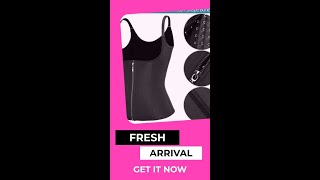 Neoprene Waist Trainer Vest for Slimming and Fitness [upl. by Kenimod]