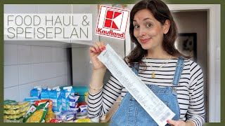 Kaufland Food Haul amp Essensplan für eine Woche [upl. by Aramoy]