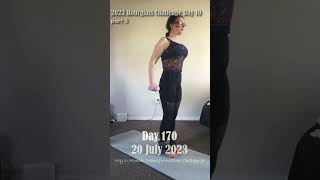 Day 170 Chloe Ting Transformation amp Weight Loss Challenge 2023 Motivation 💚 part 3 [upl. by Atoel202]