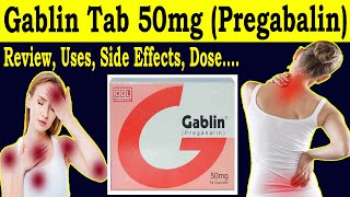 Pregabalin 50 mg  Gablin 50 mg tablet  Gablin tablet uses in urdu Uses Side Effects interaction [upl. by Litch665]