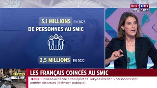 De plus en plus de salariés au Smic  comment expliquer cette augmentation [upl. by Waylen955]