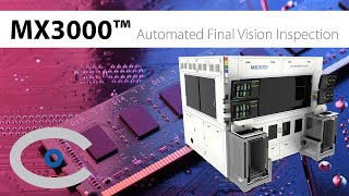 MX3000™ Automated Final Vision Inspection  CyberOptics [upl. by Sundstrom]