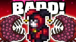 BARD CLASS VS WALL OF FLESH  Modded Terraria Bard Class  Ep9 [upl. by Pierro]