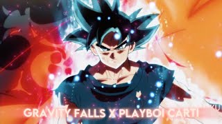 Gravity Falls x Playboi Carti  Goku UI Edit [upl. by Hareehahs]