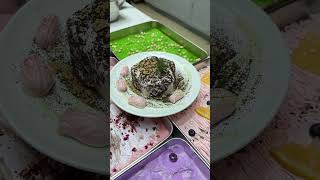 🥰 Satisfying with delicious grass milk pudding 🥳 food satisfying satisfyingvideo [upl. by Sarette]