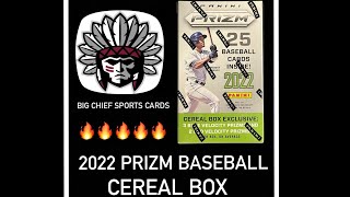 DID I PULL A 1 OF 1 2022 Prizm Baseball Cereal Box Opening x2 [upl. by Amsirp]