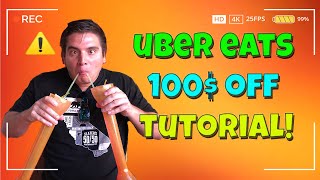 Uber Eats Promo Code  Uber Eats 100 Coupon For Existing Users [upl. by Adda]