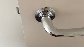 How to Tighten door handle or knob Woobly door knob here is how to fix it [upl. by Horacio]