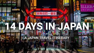 How to Spend 14 Days in Japan  A Japan Travel Itinerary [upl. by Kailey]