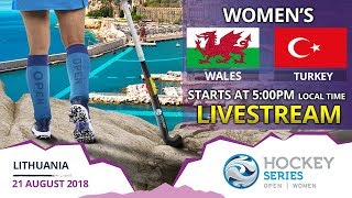 Wales v Turkey  2018 Women’s Hockey Series Open  FULL MATCH LIVESTREAM [upl. by Walczak]