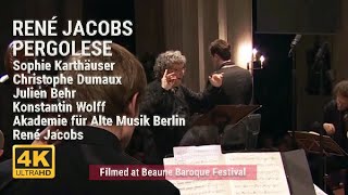 René Jacobs conducts sacred works by Giovanni Battista Pergolesi [upl. by Izaak]