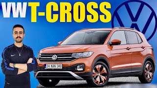 YENÄ° VW TCROSS 2022  TÃœM DETAYLAR  10 TSI  TROC VE TAIGO DAN Ä°YÄ° MÄ° EN UCUZ SUV [upl. by Yeliak179]