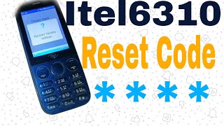 Itel 6310 Reset CodeItel Mobile Reset Code Kya Hai Skrajib [upl. by Teddy413]