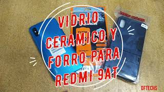 Vidrio ceramico y forro para Redmi 9AT [upl. by Lasiaf]