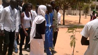 Serigne Samba Ndiaye à la journée dintégration du lycée de Thiaroye [upl. by Hubble]