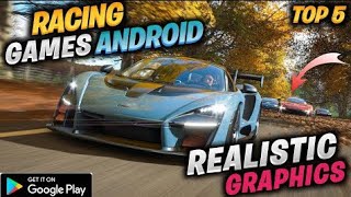 TOP 5 REALISTIC GRAPHICS Car Racing Games You NEED to Play [upl. by Margarette]