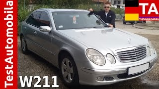 MERCEDES W211  E270 diesel TEST [upl. by Atnamas]