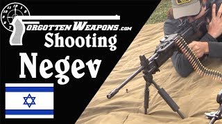 Shooting the Negev LMG [upl. by Goran]