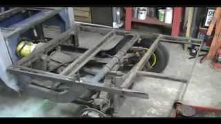 1961 Cushman Truckster EV Conversion LiFeP04  Part 7 Battery Mounting [upl. by Marchese]