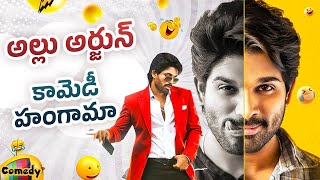 Stylish Star Allu Arjun Back To Back Comedy Scenes  Allu Arjun Best Comedy Scenes  Mango Comedy [upl. by Ayhtak]