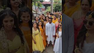 Haldi❤️ Ktvkannada1 ktvkannada1 haldi haldiceremony marriage marriagevibes madhunikhil [upl. by Lamhaj]