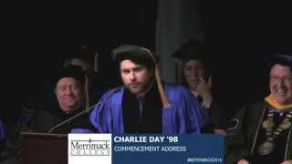 Charlie Days Merrimack College Commencement Address [upl. by Vic35]