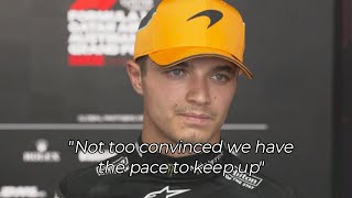 Lando Norris PostQualifying Interview  F1 Austrian grand prix [upl. by Conchita]