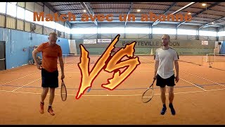 Match Amical Tennis Moi 301 Vs Raphael 30  Je joue avec un abonné [upl. by Phares]