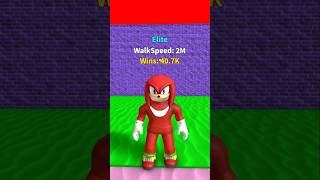 Knuckle vs shadow vs shin sonic 😱 gaming roblox shorts [upl. by Lanod283]