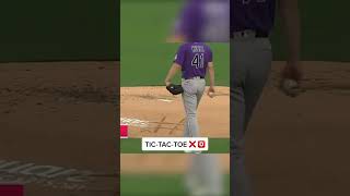 The pitchers played TicTacToe on the mound each halfinning 🤣 [upl. by Nodnas]