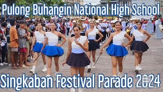 Pulong Buhangin National High School  Singkaban Festival Parade 2024 [upl. by Hime]