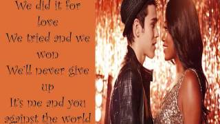 Rags Cast feat Keke Palmer amp Max Schneider  Me And You Against The World Lyrics [upl. by Booker978]