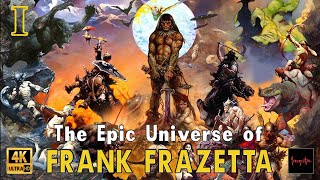 The Epic Universe of FRANK FRAZETTA pt I [upl. by Peterec]