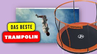 Aufbau Hudora Fitness  Fun Trampolin 300V  400V – Netz mit Sprungmatte verbinden [upl. by Eniale]