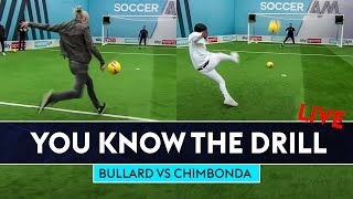 Jimmy Bullard vs Pascal Chimbonda  DIFFICULT Shooting Challenge  You Know The Drill LIVE [upl. by Akiras860]