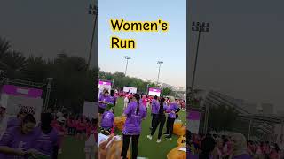 Womens Run healthy lifestyle  running warmup [upl. by Enneillij251]