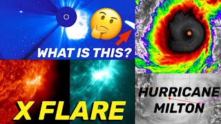 Another X Solar Flare MONSTER Hurricane Milton Earthquakes Today [upl. by Atteuqehs268]