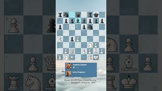 GM Anatoly Karpov Vs GM Garry Kasparov  GM Shorts 10 puzzle games chessgamer chessgame [upl. by Sherborn471]