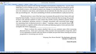 Summary Writing CSEC English A January 2012 Summary Writing Passage [upl. by Nap364]