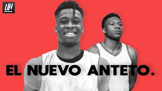 El HERMANO PEQUEÑO de Giannis Alex Antetokounmpo es talento NBA [upl. by Ardnohsal]