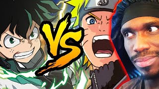 THE CRYBABY SNAPPED DEKU VS NARUTO RAP BATTLE RUSTAGE ft None Like Joshua REACTION [upl. by Sowell]