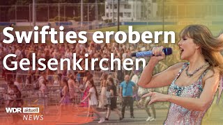 Gelsenkirchen glitzert Taylor Swift Konzert zieht 200000 Fans an  WDR Aktuelle Stunde [upl. by Batruk252]