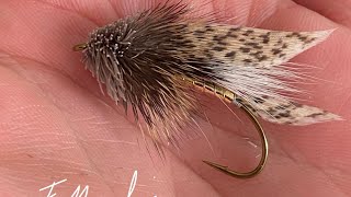 Tying a Muddler Minnow streamer fly by Fabien Moulin [upl. by Courcy]