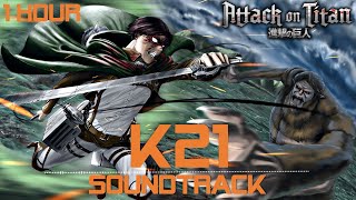 1 HOUR Attack on Titan OST S4 EP14  Levi VS Zeke Round 3  HQ COVER  OFFICIAL SOUNDTRACK [upl. by Jakoba]