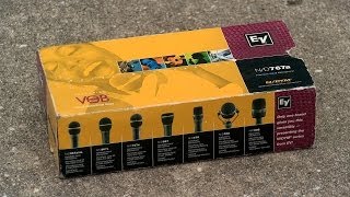 ElectroVoice ND 767a Microphone Review [upl. by Corder147]