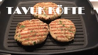 Tavuk Köfte Burger Nasıl Yapılır [upl. by Rex331]