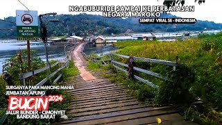 Jembatan Apung BUCIN ‖ Jalur Bunder Ke Cimonyet Via Jembatan Apung yang Pernah VIRAL pada saat itu [upl. by Frodi]