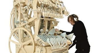 Wintergatan  Marble Machine music instrument using 2000 marbles [upl. by Monjo606]