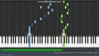 Synthesia  Elfen Lied Hanayou piano [upl. by Haidej]