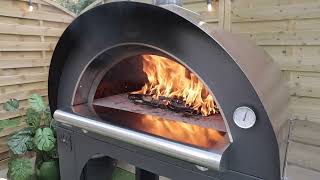 How to light Clementi Original Wood Fired Pizza Oven [upl. by Nnelg]